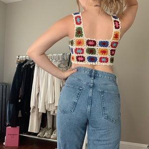 Crochet Crop Top (sold on depop)